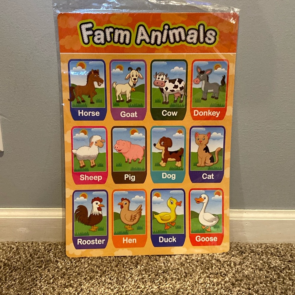 Brand new animal poster